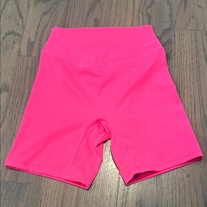 Vibrant Pink Women's Bike Shorts